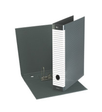 Registratore Delso Line G12 - dorso 5 cm - commerciale 23x30 cm - grigio - Esselte Registratore Delso Line G12 - dorso 5 cm - commerciale 23x30 cm - grigio - Esselte