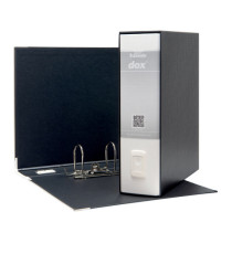 Registratore Dox 1 - dorso 8 cm - commerciale 23x29,7 cm - bianco - Esselte Dox Registratore Dox 1 - dorso 8 cm - commerciale 23x29,7 cm - bianco - Esselte Dox