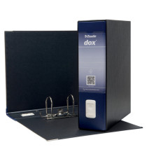 Registratore Dox 1 - dorso 8 cm - commerciale 23 x 29,7 cm - blu - Esselte Dox