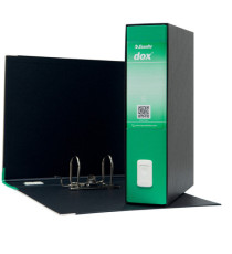 Registratore Dox 2 - dorso 8 cm - protocollo 23x34 cm - verde - Esselte Dox Registratore Dox 2 - dorso 8 cm - protocollo 23x34 cm - verde - Esselte Dox