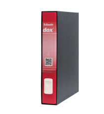 Registratore Dox 4  - dorso 5 cm - commerciale 23x29,7 cm - rosso - Esselte Dox Registratore Dox 4  - dorso 5 cm - commerciale 23x29,7 cm - rosso - Esselte Dox