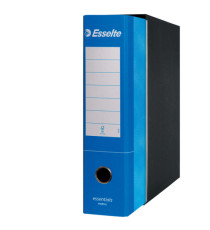 Registratore Essentials G75 - dorso 8 cm - protocollo 23 x 33 cm - azzurro - Esselte