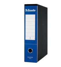 Registratore Essentials G75 - dorso 8 cm - protocollo 23 x 33 cm - blu - Esselte