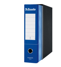 Registratore Essentials G75 - dorso 8 cm - protocollo 23 x 33 cm - blu - Esselte