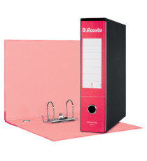 Registratore Essentials G75 - dorso 8 cm - protocollo 23x33 cm - rosso - Esselte Registratore Essentials G75 - dorso 8 cm - protocollo 23x33 cm - rosso - Esselte