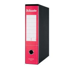 Registratore Essentials G75 - dorso 8 cm - protocollo 23x33 cm - rosso - Esselte Registratore Essentials G75 - dorso 8 cm - protocollo 23x33 cm - rosso - Esselte