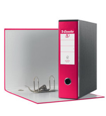 Registratore Eurofile G53 - dorso 8 cm - commerciale 23x30 cm - fucsia - Esselte Registratore Eurofile G53 - dorso 8 cm - commerciale 23x30 cm - fucsia - Esselte