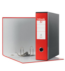 Registratore Eurofile G53 - dorso 8 cm - commerciale 23x30 cm - rosso - Esselte Registratore Eurofile G53 - dorso 8 cm - commerciale 23x30 cm - rosso - Esselte