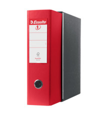 Registratore Eurofile G53 - dorso 8 cm - commerciale 23x30 cm - rosso vivida - Esselte Registratore Eurofile G53 - dorso 8 cm - commerciale 23x30 cm - rosso vivida - Esselte