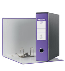 Registratore Eurofile G53 - dorso 8 cm - commerciale 23x30 cm - viola - Esselte Registratore Eurofile G53 - dorso 8 cm - commerciale 23x30 cm - viola - Esselte