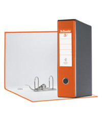 Registratore Eurofile G55 - dorso 8 cm - protocollo 23x33 cm - arancione - Esselte Registratore Eurofile G55 - dorso 8 cm - protocollo 23x33 cm - arancione - Esselte