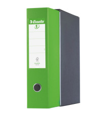 Registratore Eurofile G55 - dorso 8 cm - protocollo 23x33 cm - verde vivida - Esselte Registratore Eurofile G55 - dorso 8 cm - protocollo 23x33 cm - verde vivida - Esselte