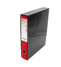 Registratore Kingbox - dorso 5 cm - protocollo 23x33 cm - rosso - Starline Registratore Kingbox - dorso 5 cm - protocollo 23x33 cm - rosso - Starline