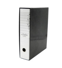 Registratore Kingbox - dorso 8 cm - protocollo 23 x 33 cm - bianco - Starline