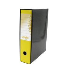 Registratore Kingbox - dorso 8 cm - protocollo 23x33 cm - giallo - Starline Registratore Kingbox - dorso 8 cm - protocollo 23x33 cm - giallo - Starline