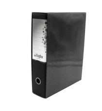 Registratore Kingbox - dorso 8 cm - protocollo 23x33 cm - nero - Starline Registratore Kingbox - dorso 8 cm - protocollo 23x33 cm - nero - Starline