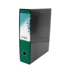 Registratore Kingbox - dorso 8 cm - protocollo 23x33 cm - verde - Starline Registratore Kingbox - dorso 8 cm - protocollo 23x33 cm - verde - Starline