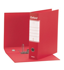 Registratore Oxford G83 - dorso 8 cm - commerciale 23 x 30 cm - rosso - Esselte