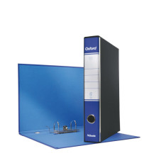 Registratore Oxford G84 - dorso 5 cm - protocollo 23x33 cm - blu - Esselte Registratore Oxford G84 - dorso 5 cm - protocollo 23x33 cm - blu - Esselte