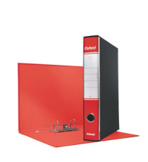 Registratore Oxford G84 - dorso 5 cm - protocollo 23x33 cm - rosso - Esselte Registratore Oxford G84 - dorso 5 cm - protocollo 23x33 cm - rosso - Esselte