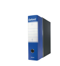 Registratore Oxford G85 - dorso 8 cm - protocollo 23 x 33 cm - blu - Esselte
