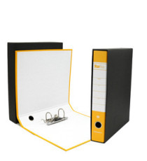 Registratore Starbox - dorso 5 cm - commerciale 23 x 30 cm - giallo - Starline Registratore Starbox - dorso 5 cm - commerciale 23 x 30 cm - giallo - Starline