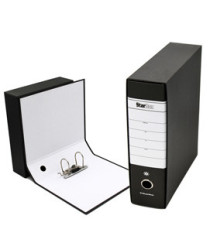Registratore Starbox - dorso 8 cm - commerciale 23 x 30 cm - nero - Starline Registratore Starbox - dorso 8 cm - commerciale 23 x 30 cm - nero - Starline