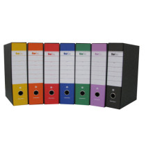 Registratore Starbox sfuso - dorso 8 cm - protocollo 23 x 33 cm - arancio - Starline