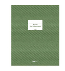 Registro cespiti ammortizzabili - 31 x 24,5cm - 47pg - numerate - Edipro