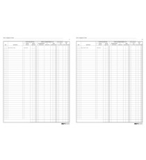 Registro cespiti ammortizzabili - 31 x 24,5cm - 47pg - numerate - Edipro