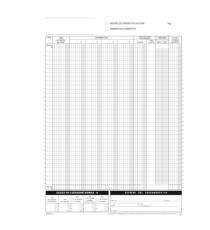 Registro corrispettivi mensili - 24/2 autoricalcante - DU168524C00 - Data Ufficio Registro corrispettivi mensili - 24/2 autoricalcante - DU168524C00 - Data Ufficio
