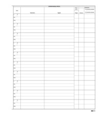 Registro corrispondenza arrivo/partenza - 31 x 24,5cm - 200 fogli - Edipro Registro corrispondenza arrivo/partenza - 31 x 24,5cm - 200 fogli - Edipro