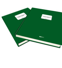 Registro corrispondenza arrivo/partenza - 31 x 24,5cm - 200 fogli - Edipro Registro corrispondenza arrivo/partenza - 31 x 24,5cm - 200 fogli - Edipro