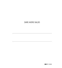 Registro dare/avere/saldo - 24 x 17cm - 100 fogli - Edipro Registro dare/avere/saldo - 24 x 17cm - 100 fogli - Edipro