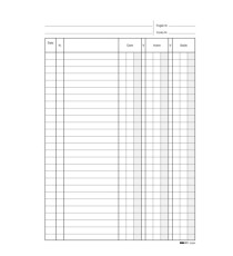 Registro dare/avere/saldo - 24 x 17cm - 100 fogli - Edipro Registro dare/avere/saldo - 24 x 17cm - 100 fogli - Edipro
