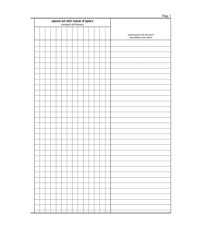 Registro giornale lavori - 31 x 21cm - 47pg - numerate - Edipro Registro giornale lavori - 31 x 21cm - 47pg - numerate - Edipro