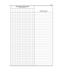 Registro giornale lavori - 31 x 21cm - 47pg - numerate - Edipro Registro giornale lavori - 31 x 21cm - 47pg - numerate - Edipro