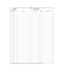 Registro merci in lavorazione - 31 x 24cm - 47 fogli - Edipro
