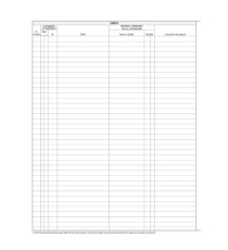 Registro merci in lavorazione - 31 x 24cm - 47 fogli - Edipro