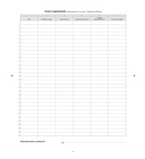 Registro pulizia e sanificazione in azienda - 40 pag - 31x24,5 cm - Edipro Registro pulizia e sanificazione in azienda - 40 pag - 31x24,5 cm - Edipro