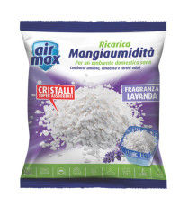 Ricarica sali assorbiumidità - lavanda - 1 kg - Air Max Ricarica sali assorbiumidità - lavanda - 1 kg - Air Max