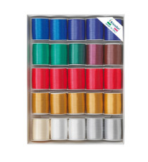 Rocche di nastro liscio 6800 -10 mm x 10 mt - colori natalizi assortiti - Brizzolari - conf. 25 pezzi Rocche di nastro liscio 6800 -10 mm x 10 mt - colori natalizi assortiti - Brizzolari - conf. 25 pezzi