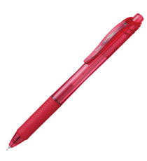 Roller a scatto Energel X BLN 104 - punta 0,4 mm - rosso - Pentel