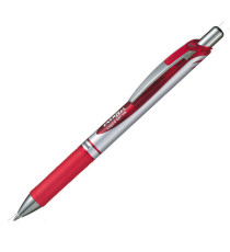 Roller a scatto Energel XM Click - punta 0,7 mm - rosso  - Pentel