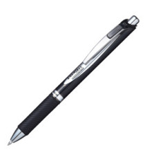 Roller a scatto Energel XM Permanent - punta 0,7mm  - nero - Pentel Roller a scatto Energel XM Permanent - punta 0,7mm  - nero - Pentel