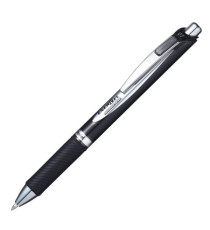 Roller a scatto Energel XM Permanent - punta 0,7mm  - nero - Pentel Roller a scatto Energel XM Permanent - punta 0,7mm  - nero - Pentel