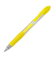 Roller gel a scatto G-2 - punta 0,7mm - giallo neon - Pilot Roller gel a scatto G-2 - punta 0,7mm - giallo neon - Pilot