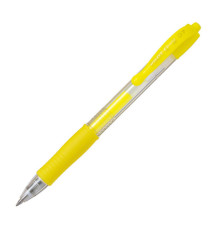 Roller gel a scatto G-2 - punta 0,7mm - giallo neon - Pilot Roller gel a scatto G-2 - punta 0,7mm - giallo neon - Pilot