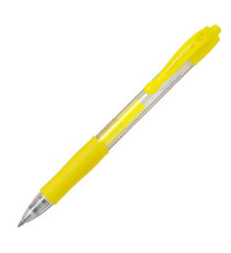 Roller gel a scatto G-2 - punta 0,7mm - giallo neon - Pilot Roller gel a scatto G-2 - punta 0,7mm - giallo neon - Pilot