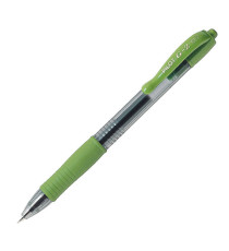 Roller gel a scatto G-2 - punta 0,7mm - verde chiaro - Pilot